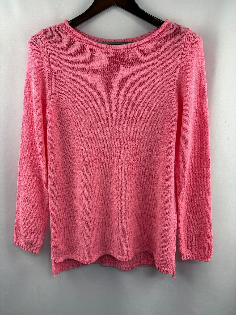 Women’s Style&Co Small Neon Pink Knit Sweater